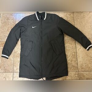Nike Women's Softball Stock Dugout Jacket Coat Size Medium Grey DC9103-060 NEW!
